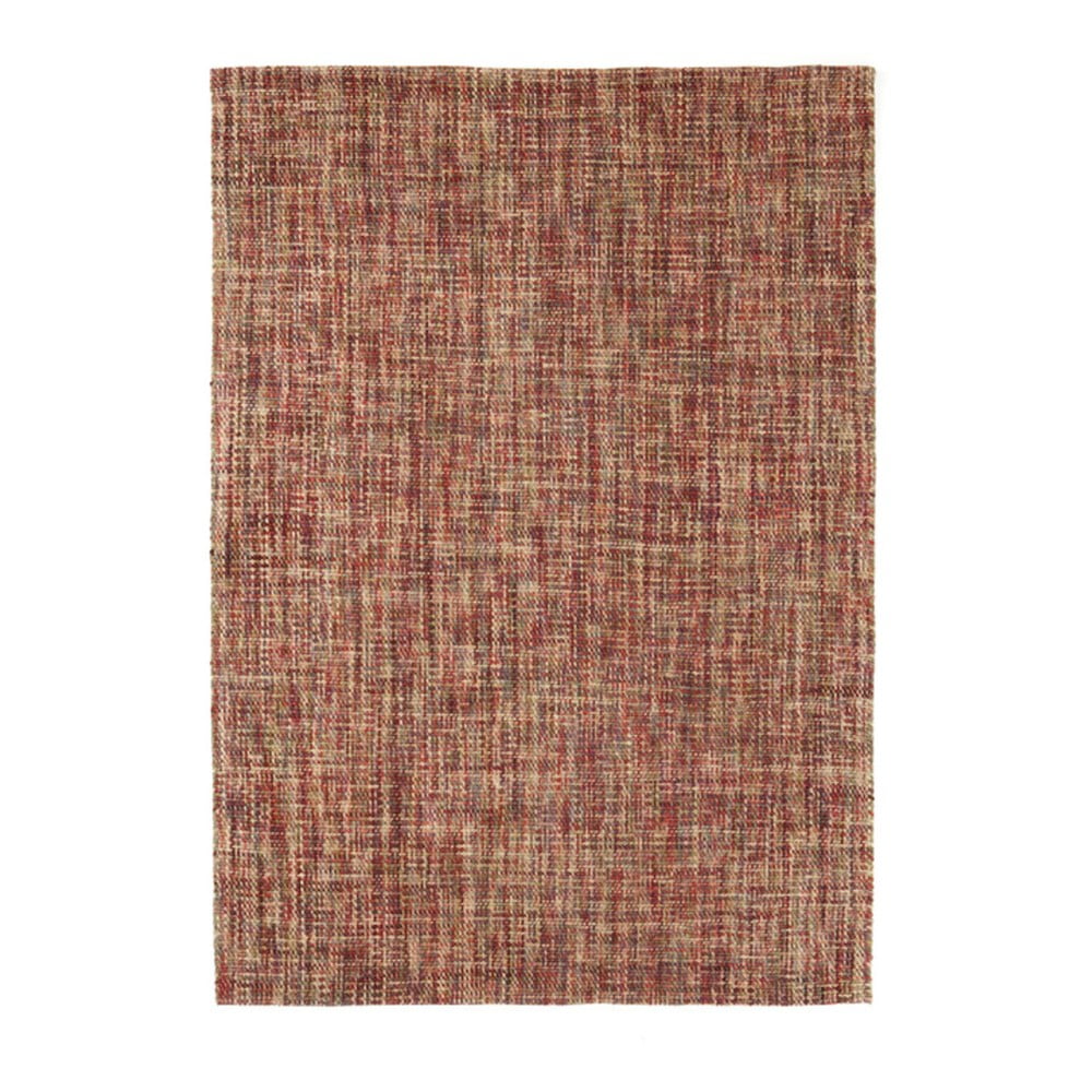 Červený vlnený koberec Linie Design Johanna, 140 x 200 cm