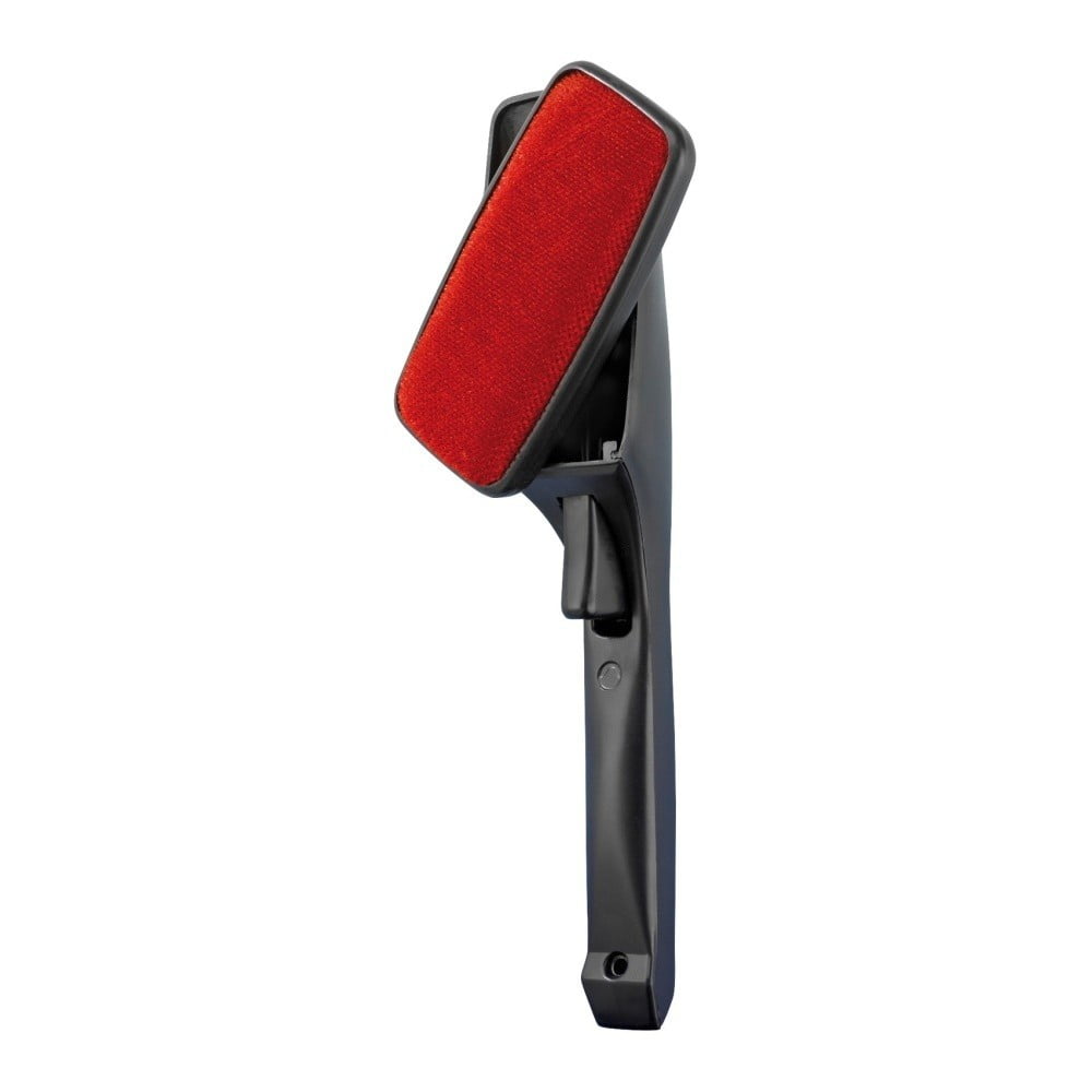 E-shop Čierno-červená kefa na odstraňovanie chĺpkov s rotačnou hlavicou Wenko Twist