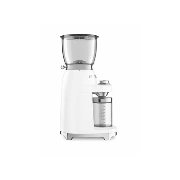Biely mlynček na kávu SMEG 50's Retro