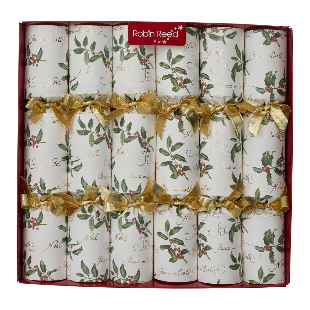 E-shop Vianočné crackery v súprave 6 ks Joy Noel - Robin Reed