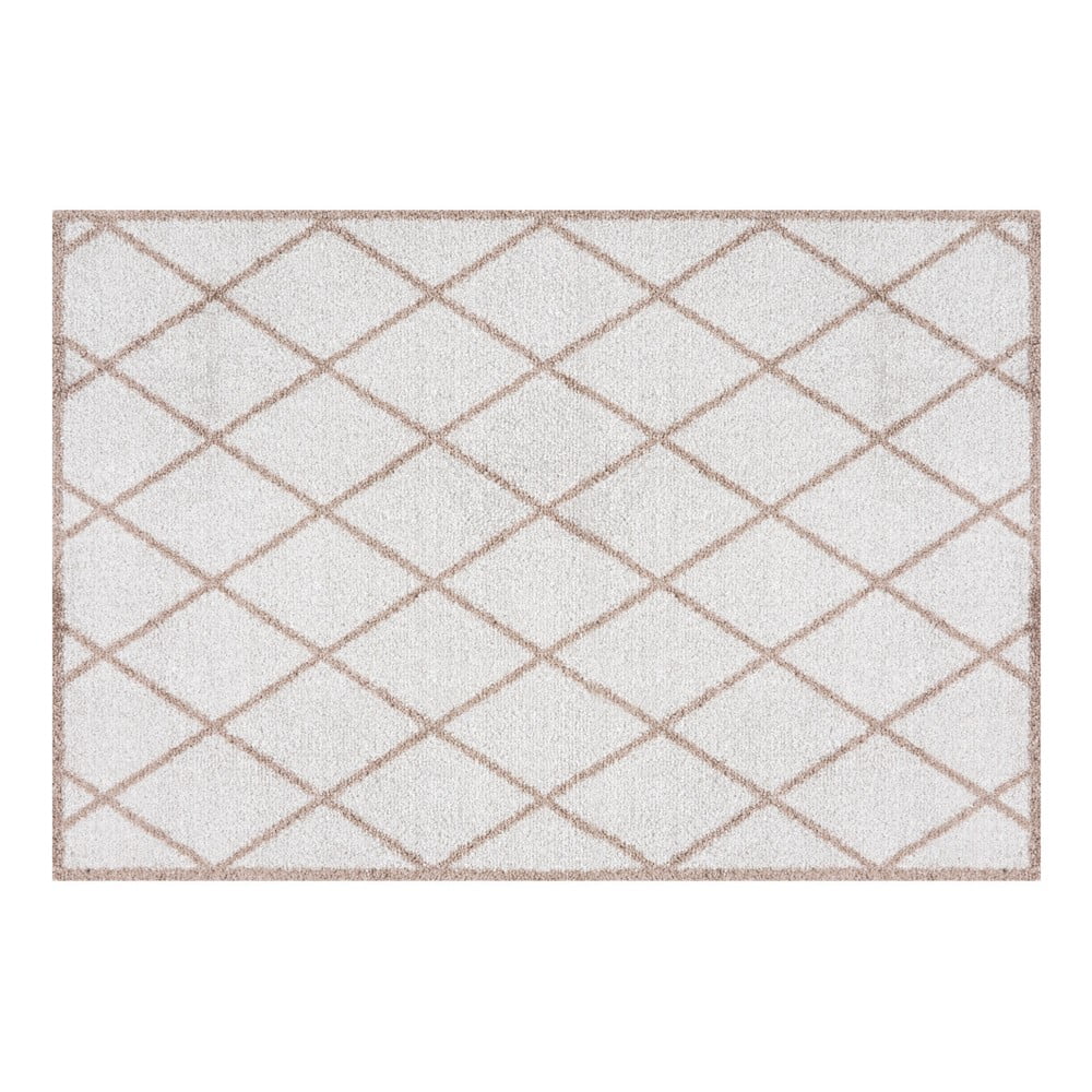 E-shop Bielo-hnedá rohožka Zala Living Scale, 50 × 70 cm